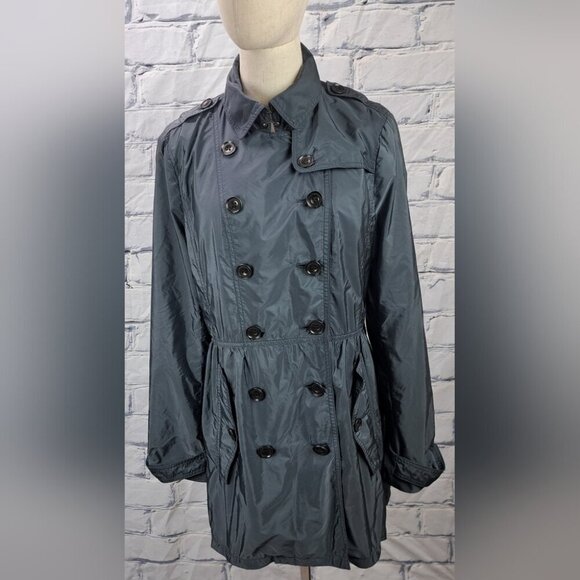 Burberry Gray Trench Coat - Picture 1 of 16